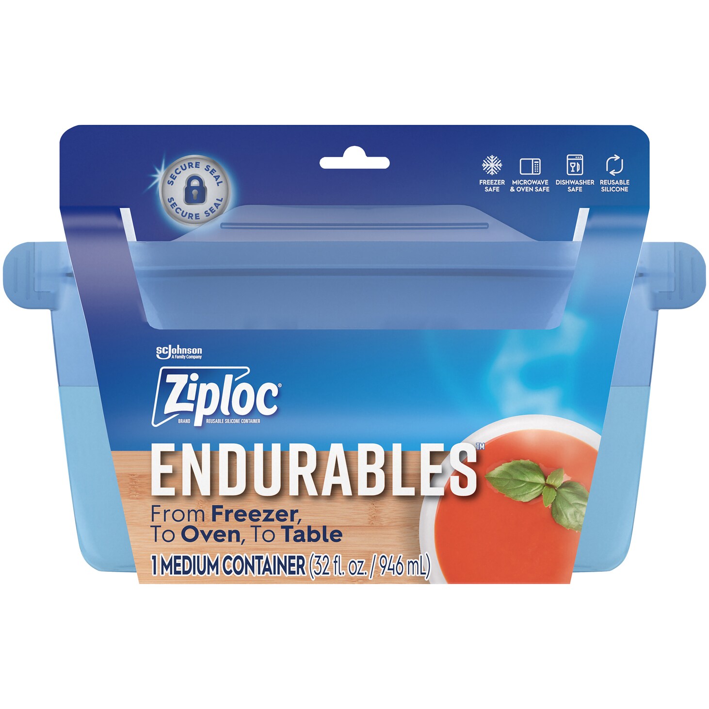 Ziploc Endurables Container, Medium