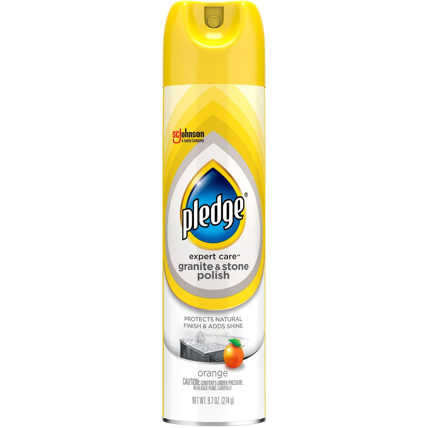 Pledge Granite & Stone Polish, Orange