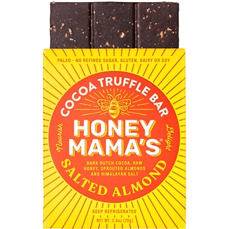 Honey Mama's Cocoa Truffle Bar, Salted Almond