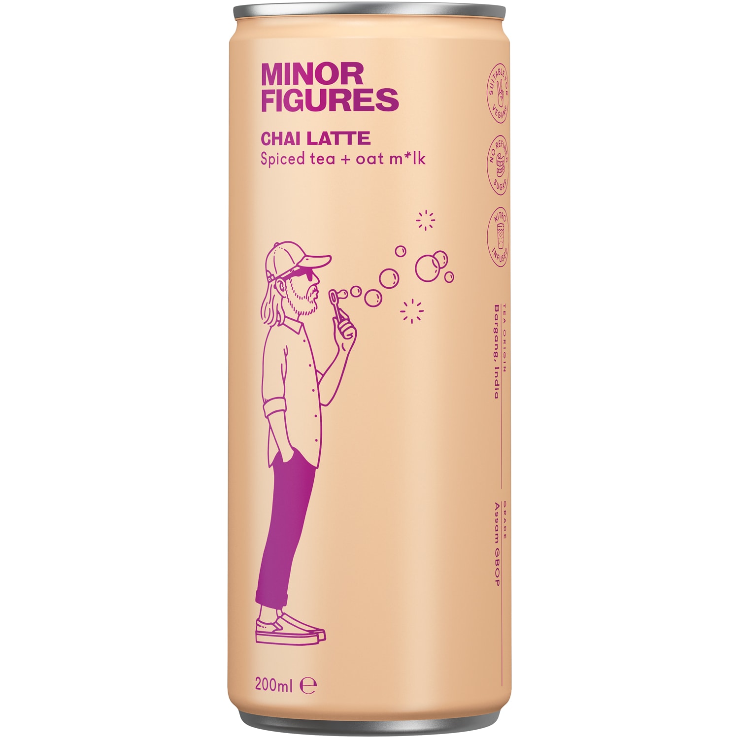 Minor Figures Chai Oat Milk Latte, Can