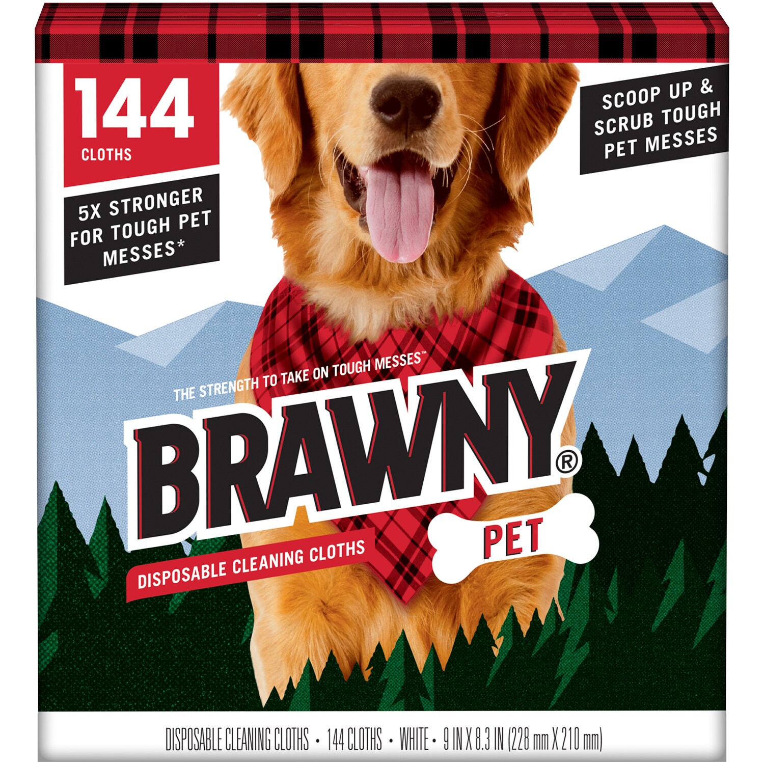 Brawny Pet Disposable Cleaning Cloths