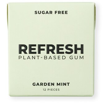 Refresh Plant-Based Gum, Garden Mint
