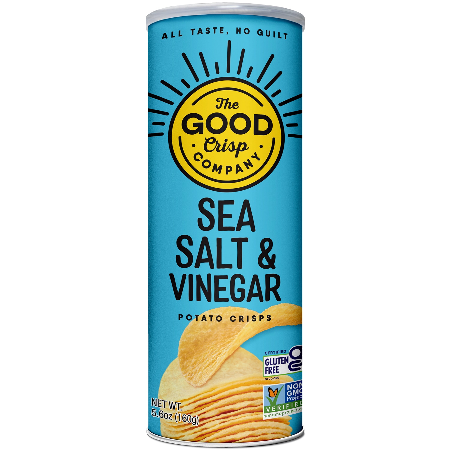 The Good Crisp Company Potato Crisps, Sea Salt & Vinegar