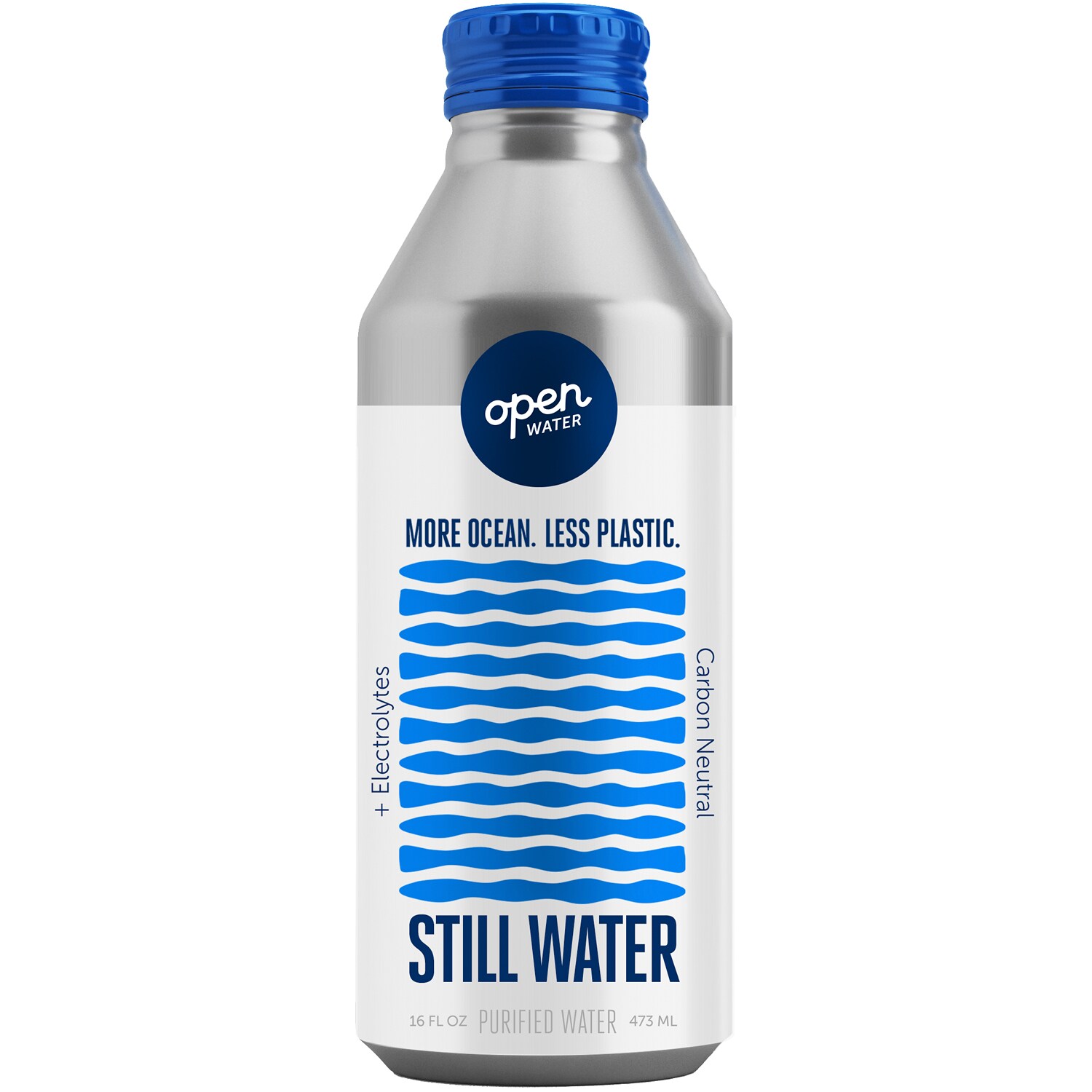 Open Water Still Water, Aluminum Bottle