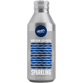 Open Water Sparkling Water, Aluminum Bottle