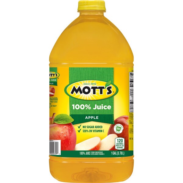 Mott's Apple Juice from Concentrate, Plastic Bottle