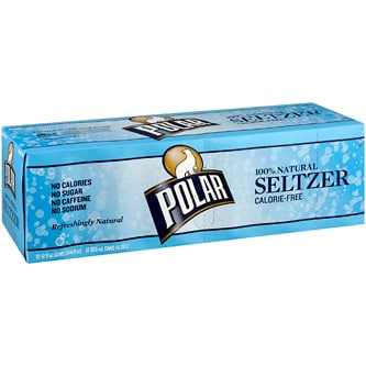 Polar Seltzer, Plain, Cans