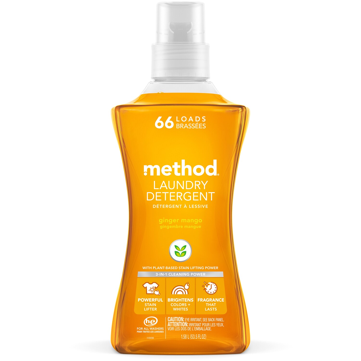 Method Laundry Detergent, Ginger Mango