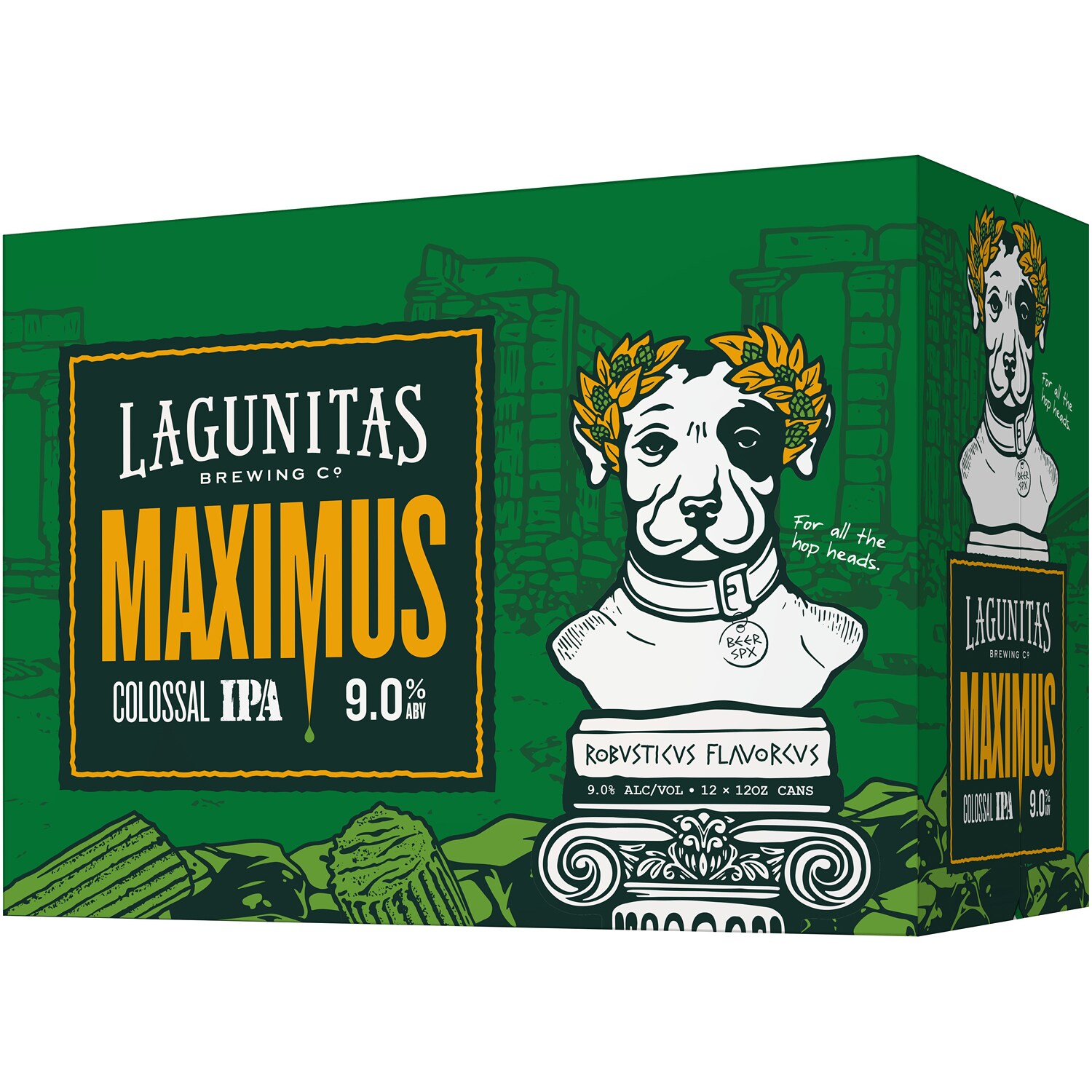 Lagunitas Maximus Colossal Double IPA, Cans