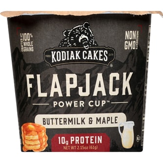 Kodiak Flapjack Power Cup, Buttermilk & Maple