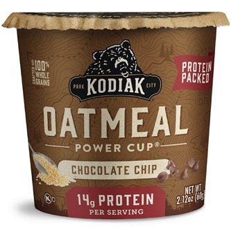 Kodiak Oatmeal Power Cup, Chocolate Chip