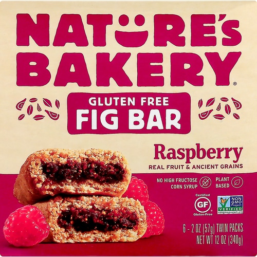 Nature's Bakery Gluten-Free Fig Bars, Raspberry