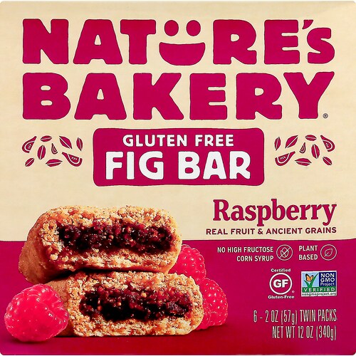 Nature's Bakery Gluten-Free Fig Bars, Raspberry