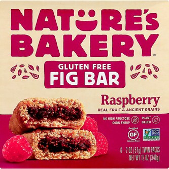 Nature's Bakery Gluten-Free Fig Bars, Raspberry