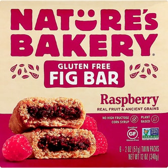 Nature's Bakery Gluten-Free Fig Bars, Raspberry