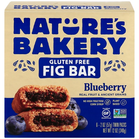 Nature's Bakery Gluten-Free Fig Bars, Blueberry