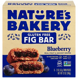 Nature's Bakery Gluten-Free Fig Bars, Blueberry