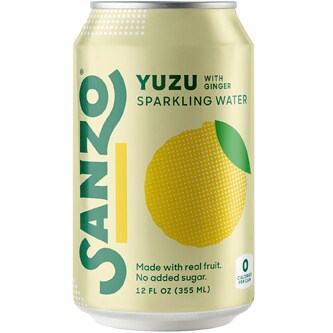 Sanzo Sparkling Water, Yuzu, Can