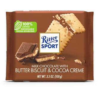 Ritter Sport Milk Chocolate with Butter Biscuits