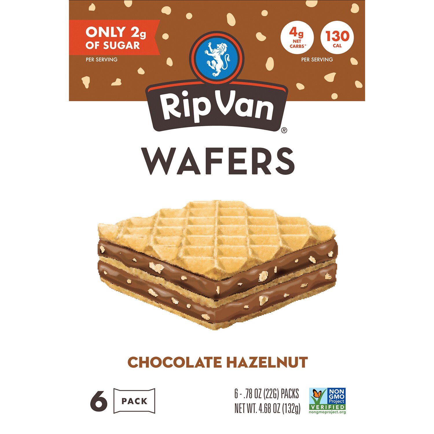 Rip Van Wafers, Chocolate Hazelnut