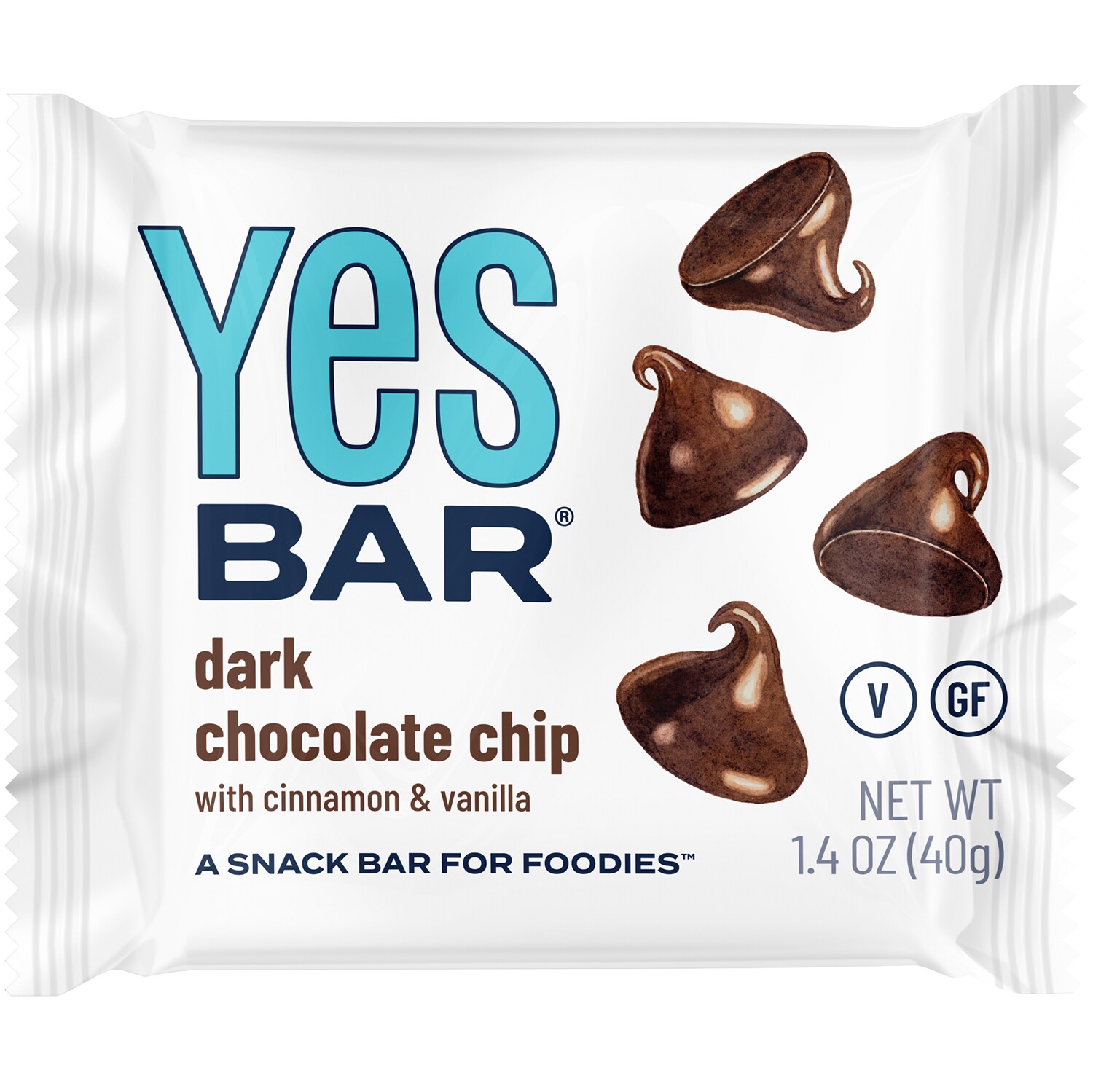 Yes Bar Snack Bar, Dark Chocolate Chip