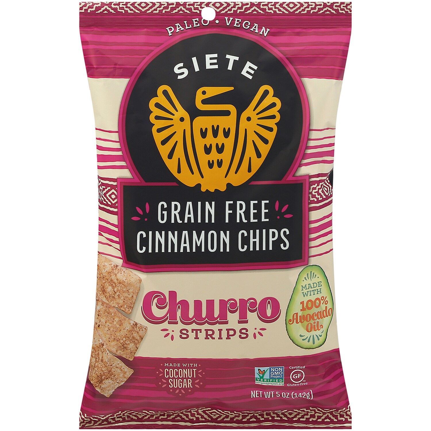 Siete Grain Free Churro Strips, Cinnamon