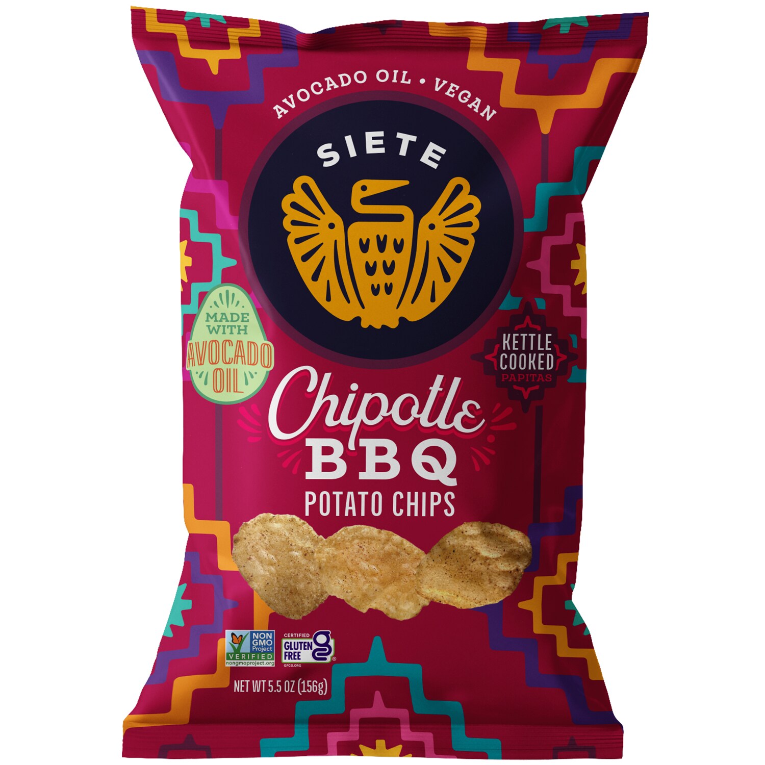 Siete Potato Chips, Chipotle BBQ