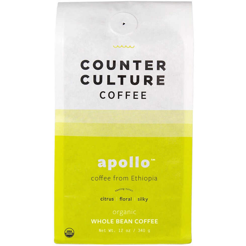 Counter Culture Coffee Organic Whole Bean Coffee, Apollo