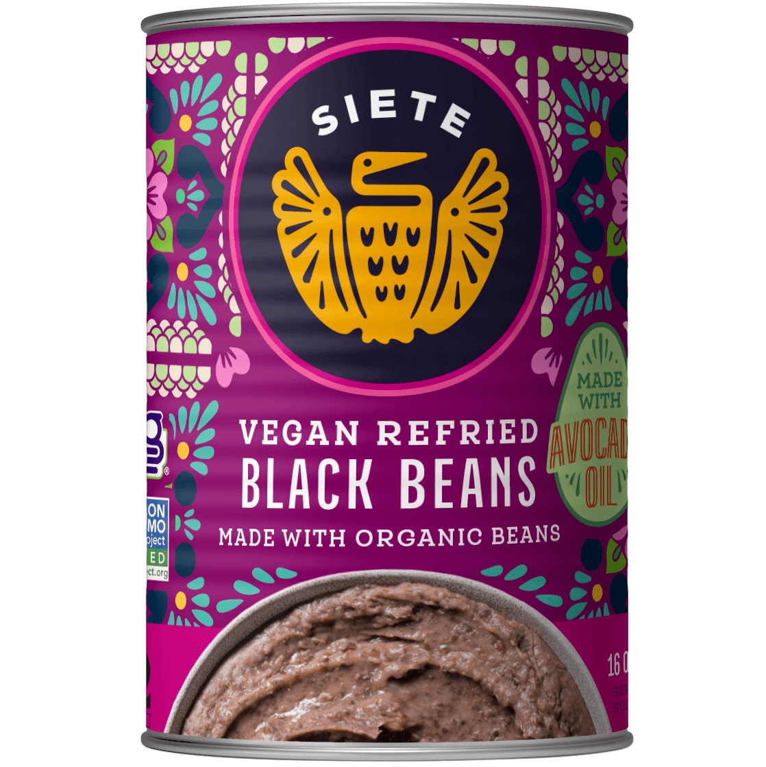 Siete Vegan Refried Black Beans