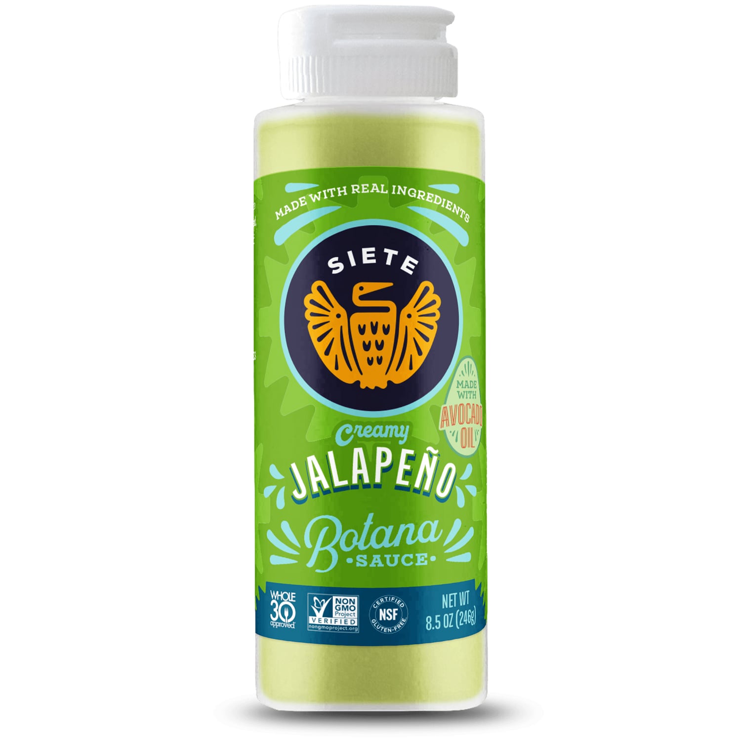 Siete Botana Sauce, Jalapeño 