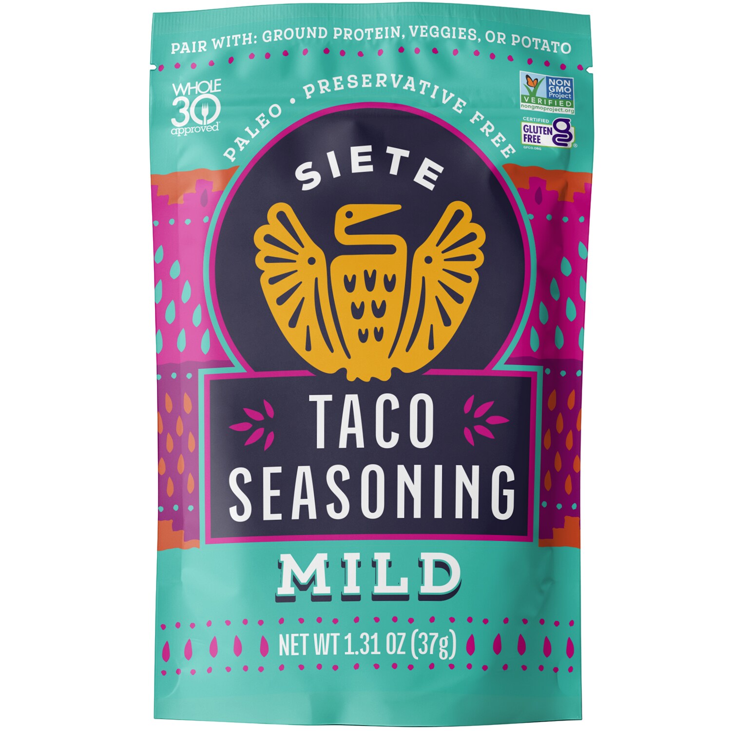 Siete Taco Seasoning, Mild | FreshDirect
