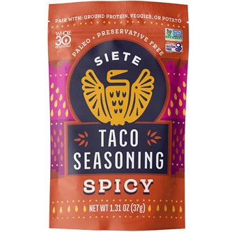 Siete Taco Seasoning, Spicy 