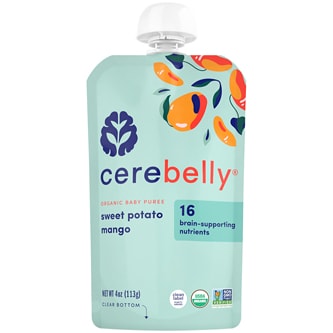 Cerebelly Organic Baby Food Puree, Sweet Potato & Mango