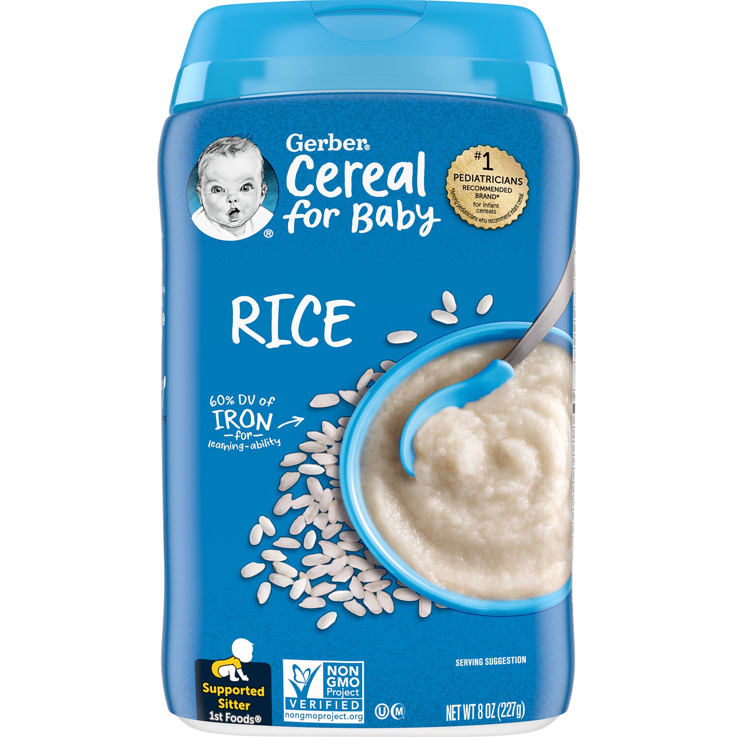 Gerber Cereal for Baby 1st Foods, Rice