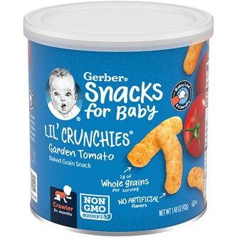 Gerber Snacks for Baby Lil' Crunchies, Garden Tomato