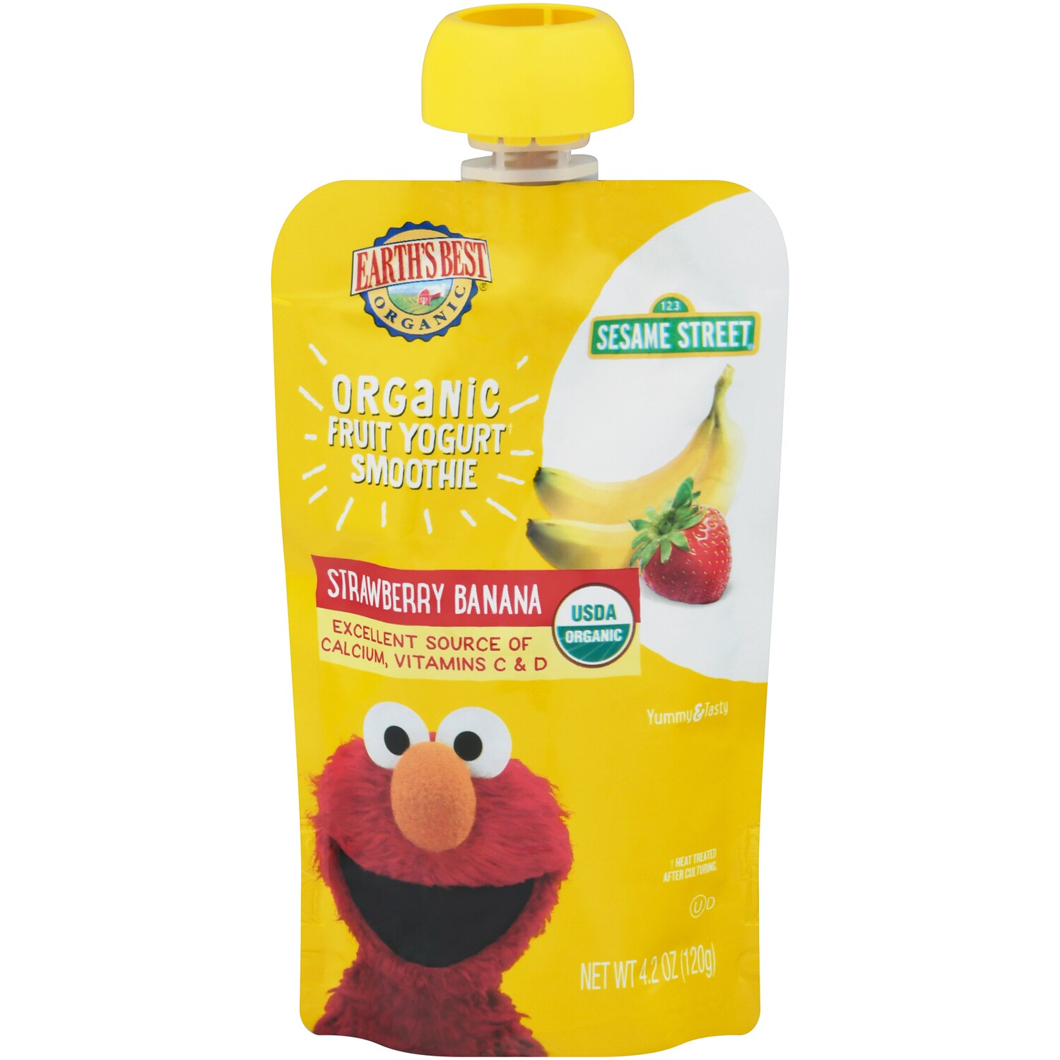 Earth's Best Organic Fruit Yogurt Smoothie, Strawberry Banana