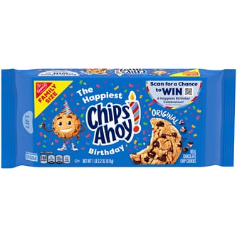 Nabisco Chips Ahoy! Chocolate Chip Cookies, Original, Family Size