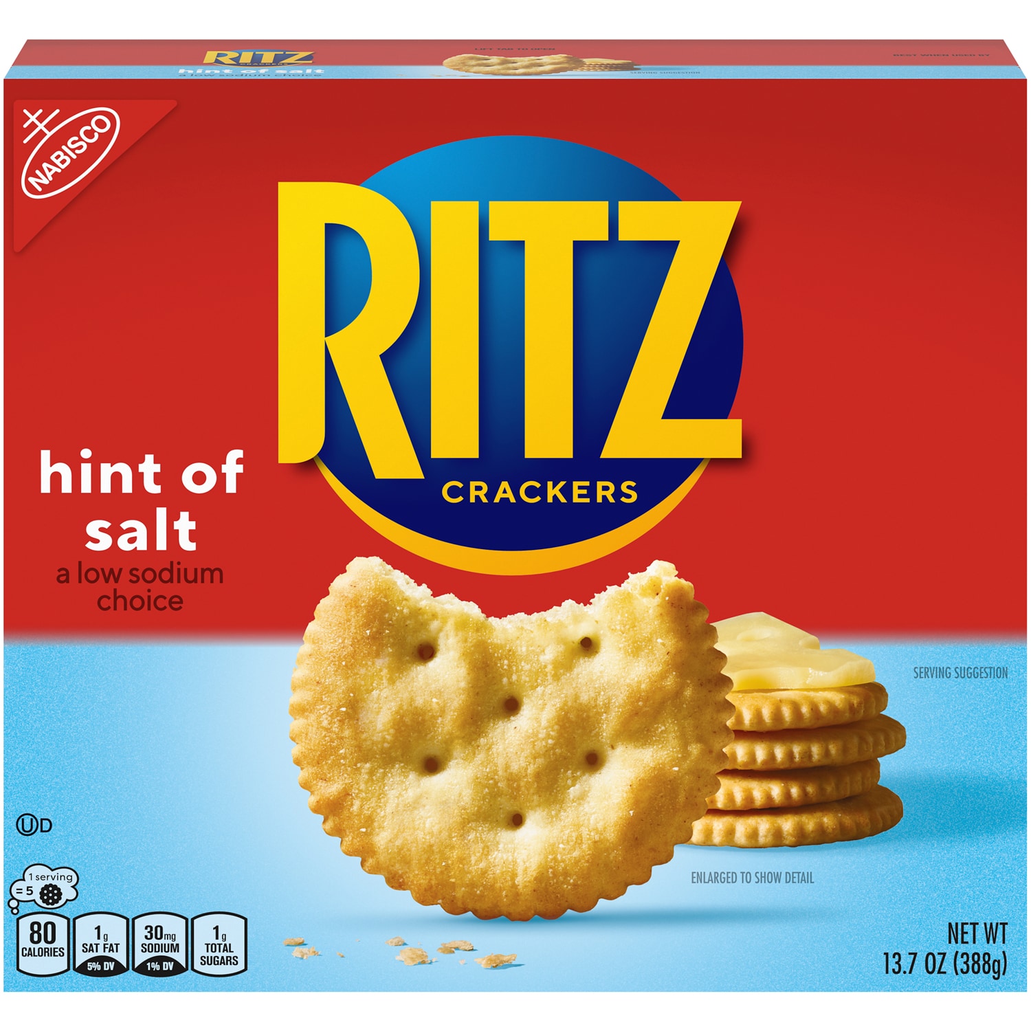 Nabisco Ritz Crackers, Hint of Salt