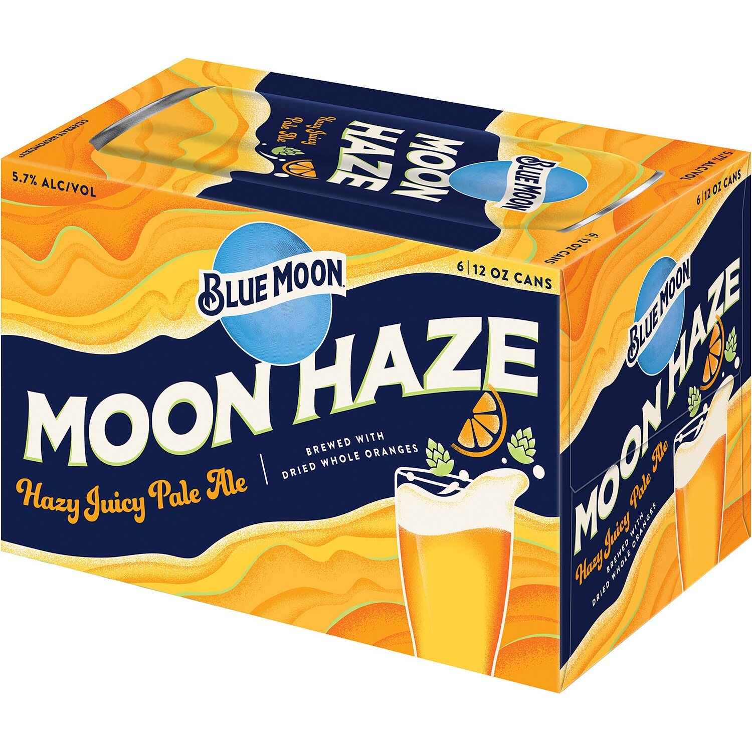 Blue Moon Moon Haze Pale Ale, Cans