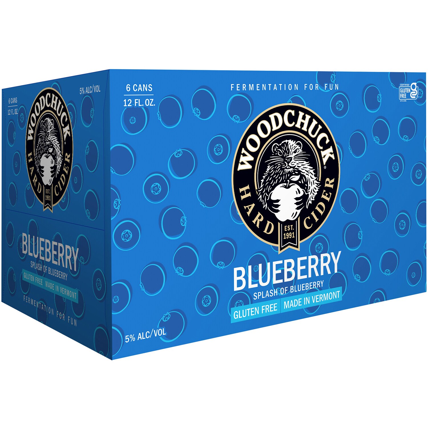 Woodchuck Cider, Blueberry, Cans