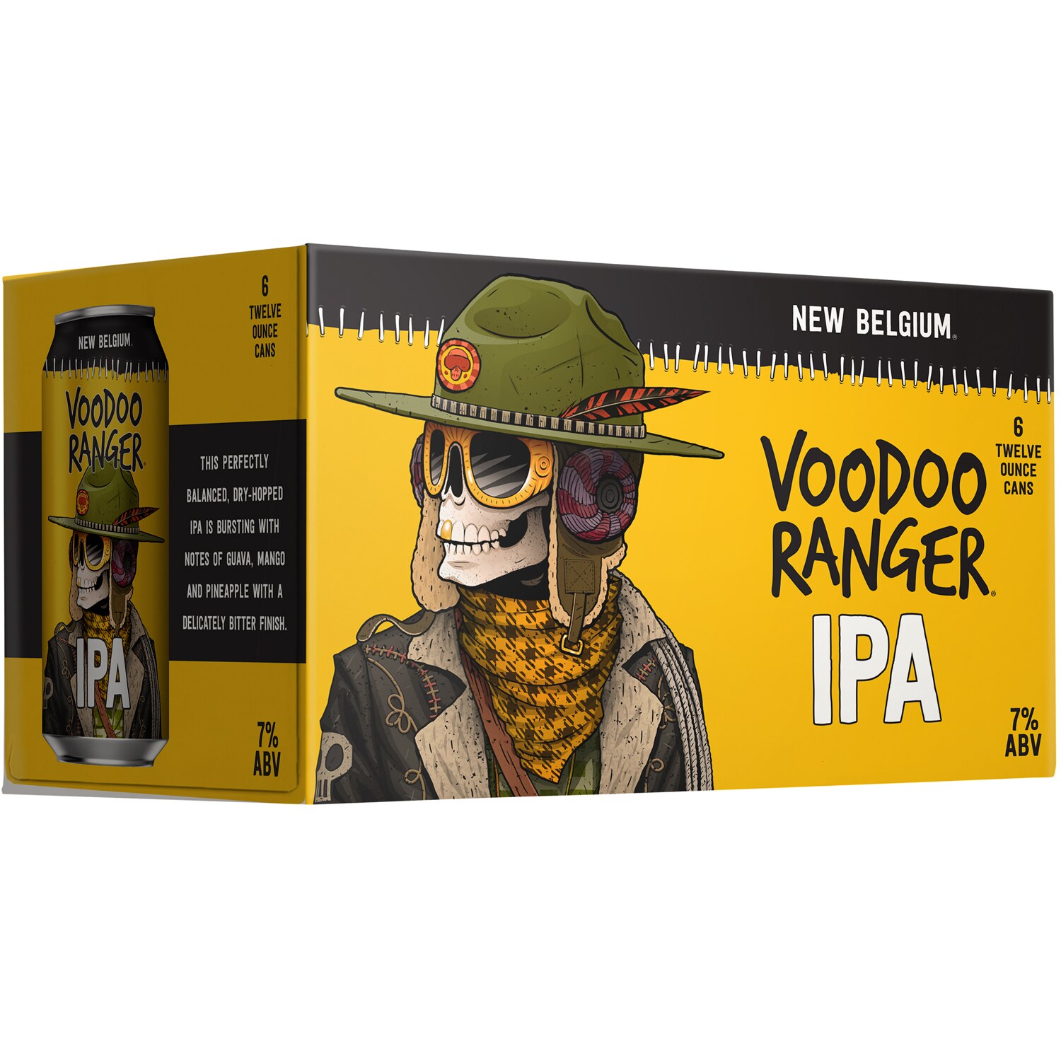 New Belgium Brewing Voodoo Ranger IPA, Cans