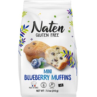 Naten Gluten Free Mini Blueberry Muffins