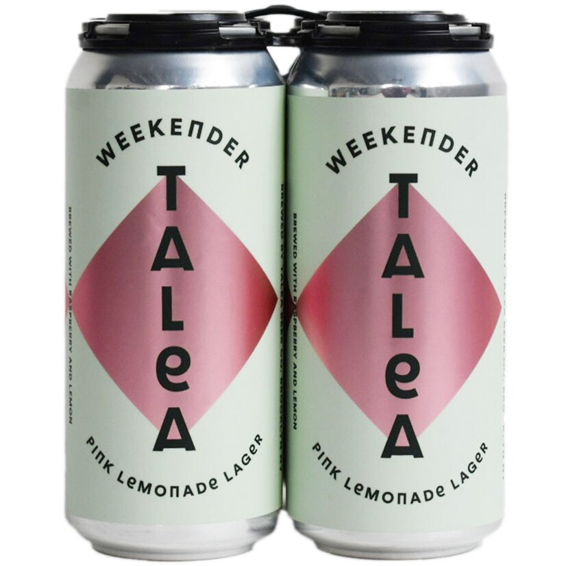 Talea Beer Co. Weekender Pink Lemonade Lager, Cans