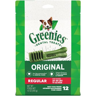 Greenies Dog Dental Treats, Regular