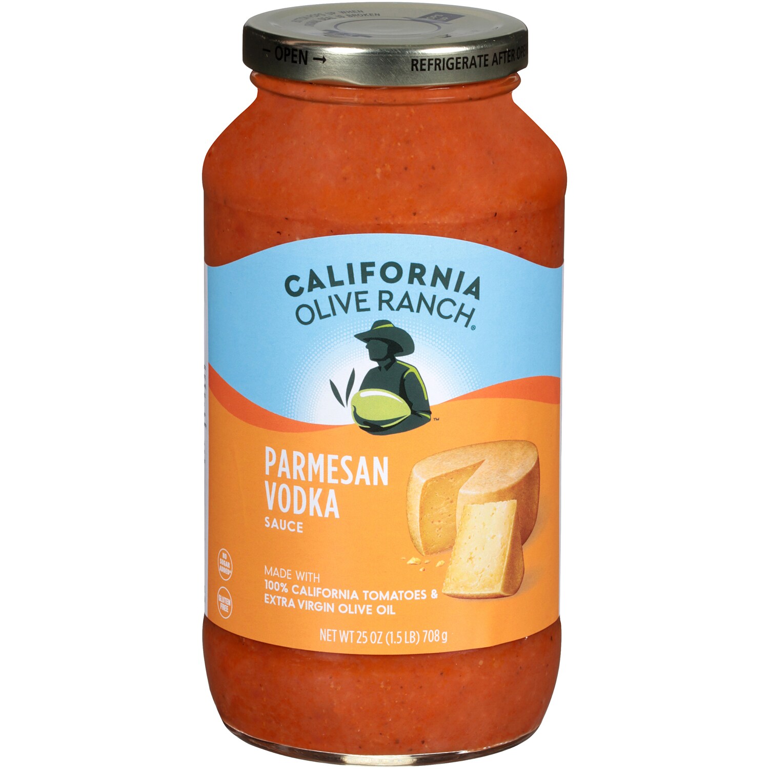 California Olive Ranch Parmesan Vodka Sauce
