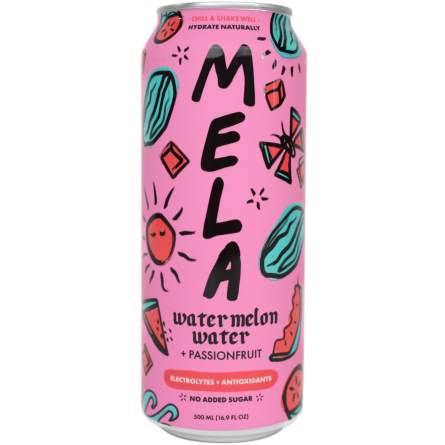 Mela Watermelon Water, Passionfruit, Can