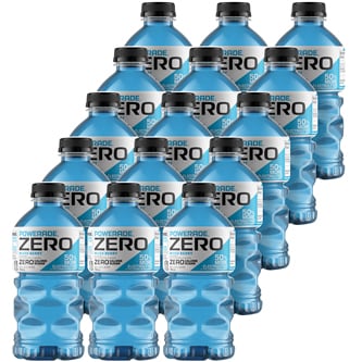 Powerade Zero Sports Drink, Mixed Berry, Plastic Bottles