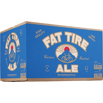 New Belgium Brewing Fat Tire Ale, Cans