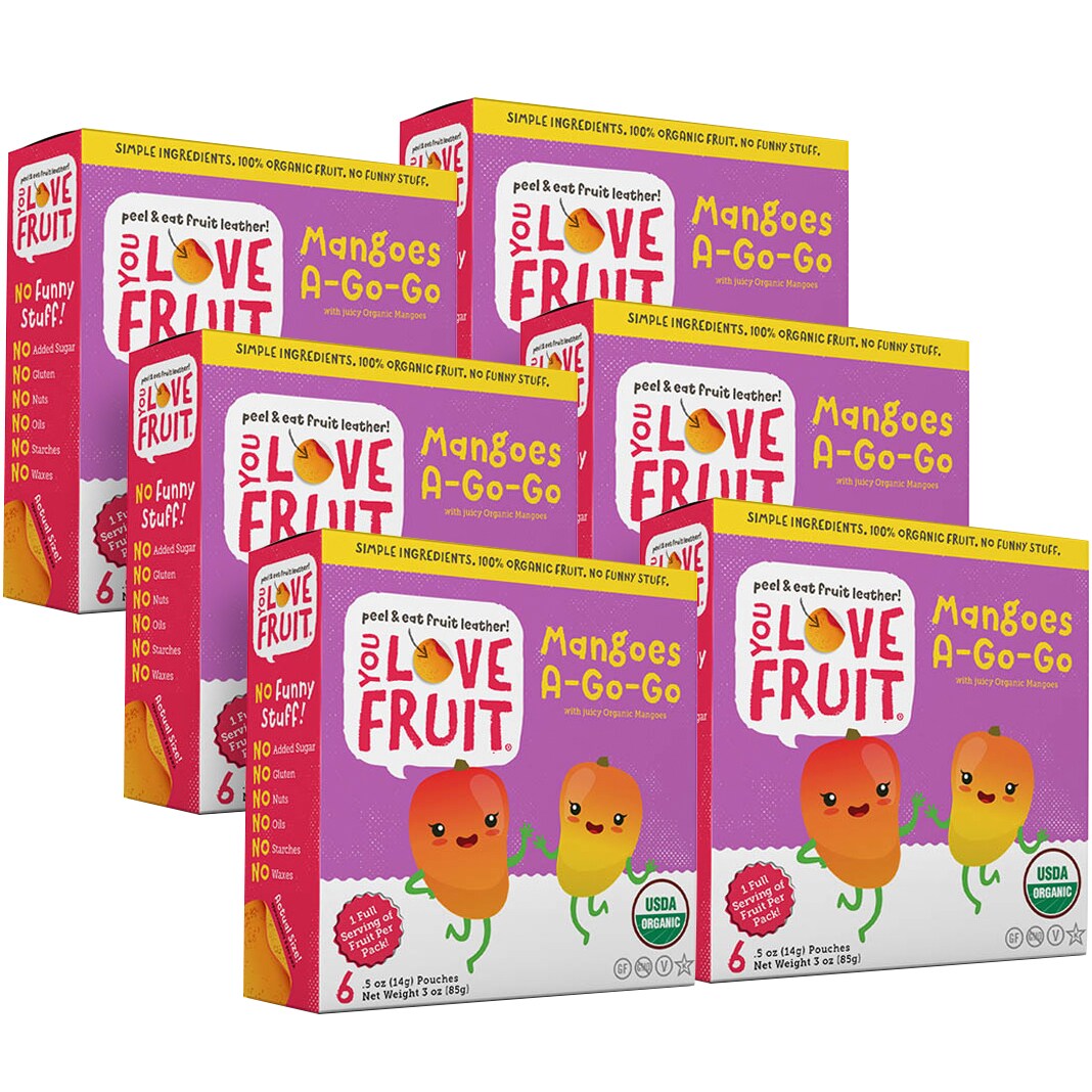 You Love Fruit Handmade Fruit Leather, Mangoes A-Go-Go