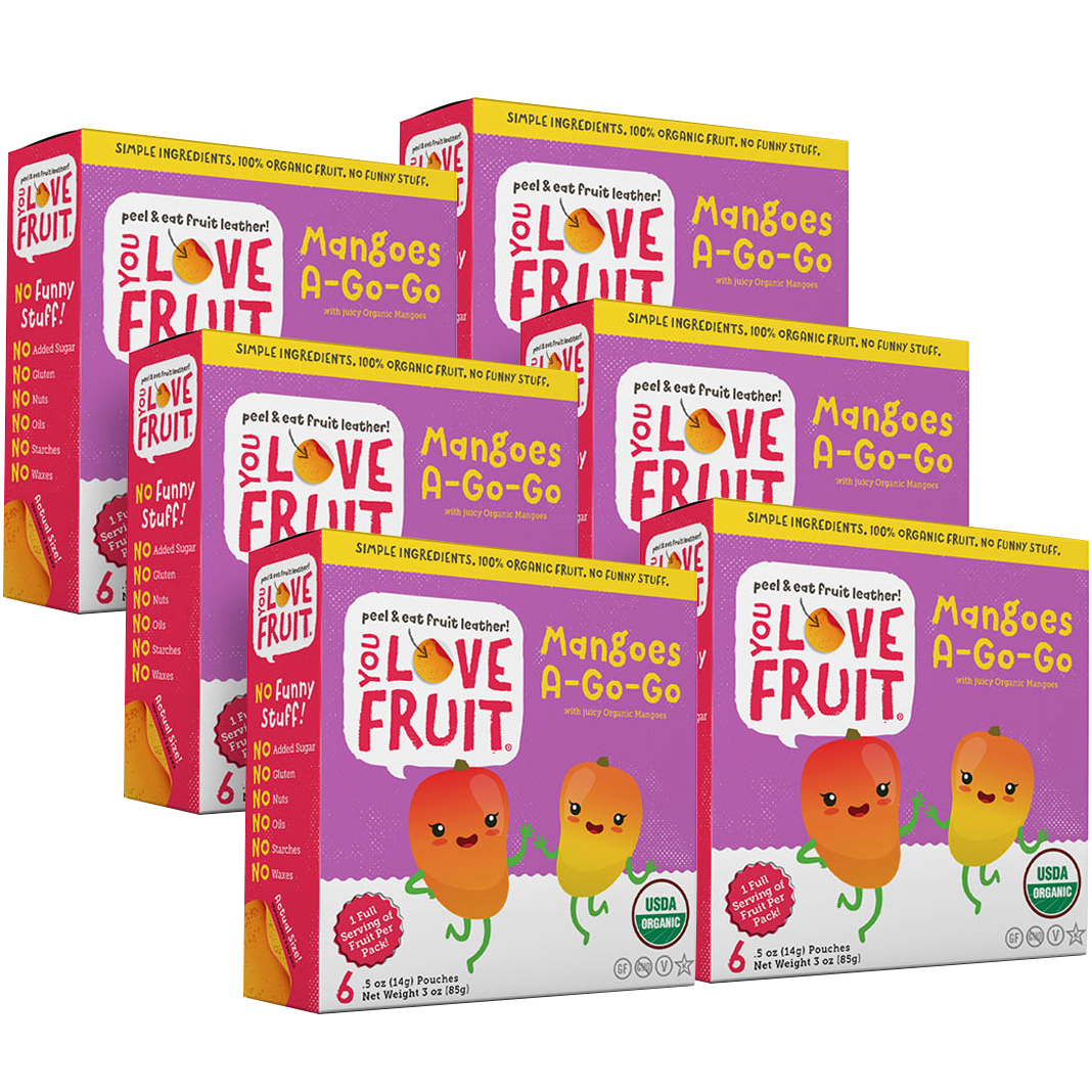 You Love Fruit Handmade Fruit Leather, Mangoes A-Go-Go